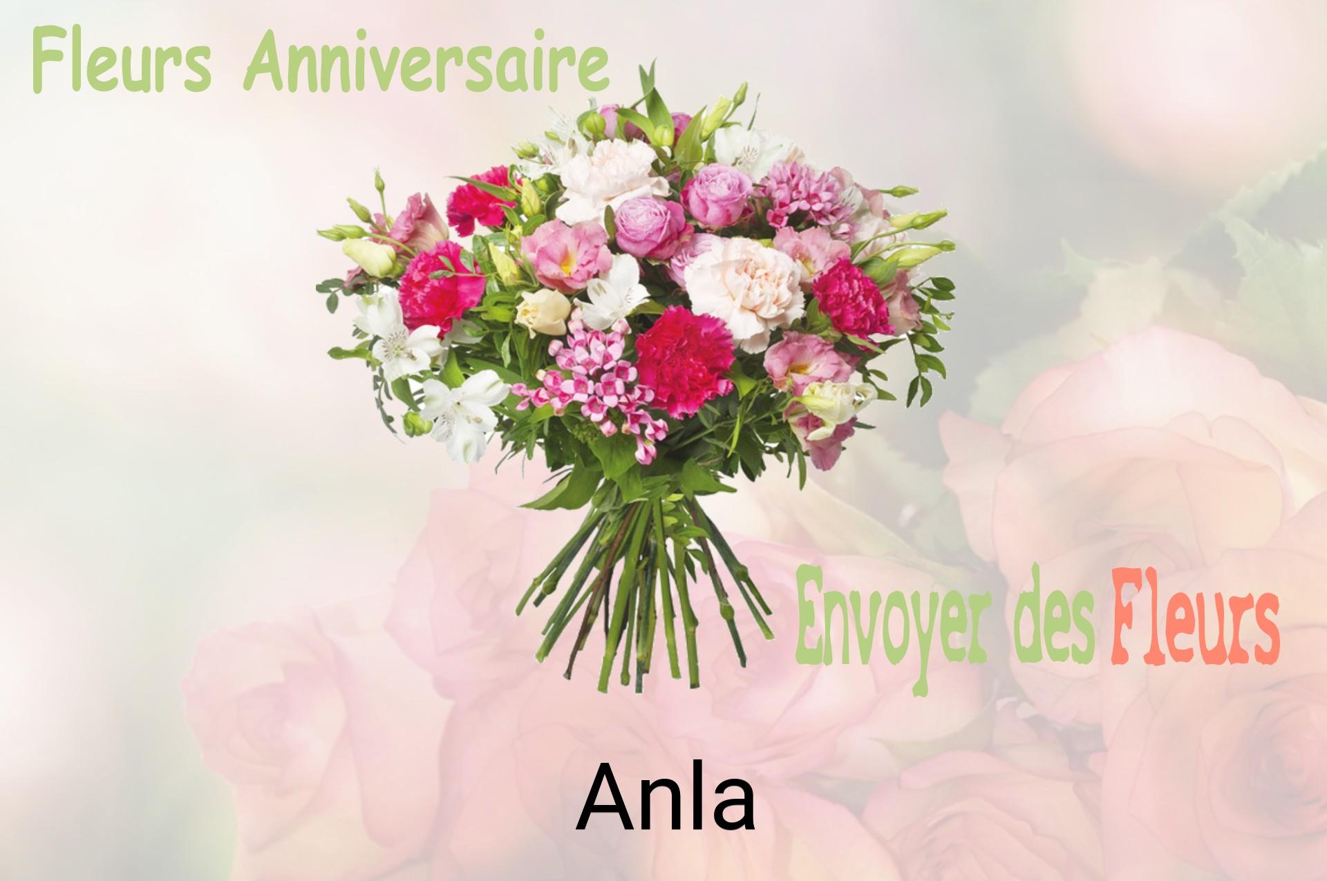 Bouquet de fleurs d’anniversaire livré à Anla